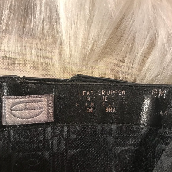 Caressa black leather boots sz6 good condition. - Picture 7 of 8